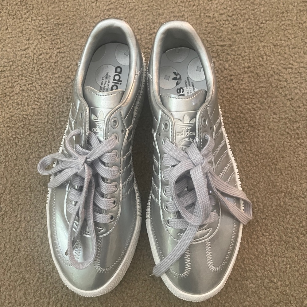 Silver Adidas